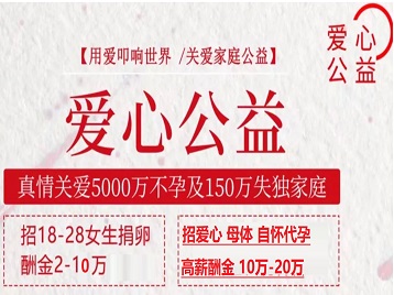 德昌捐卵助孕生子 爱心志愿者招募